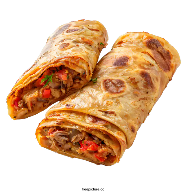 [Transparent Background PNG]Delicious and nutritious doner kebab