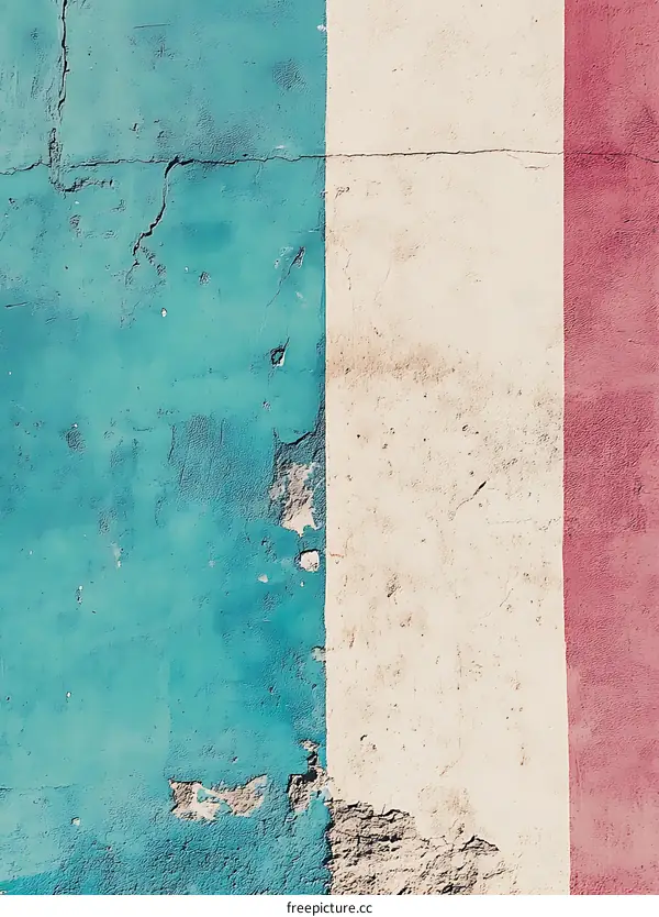 Abstract Blue White And Pink Wall Texture