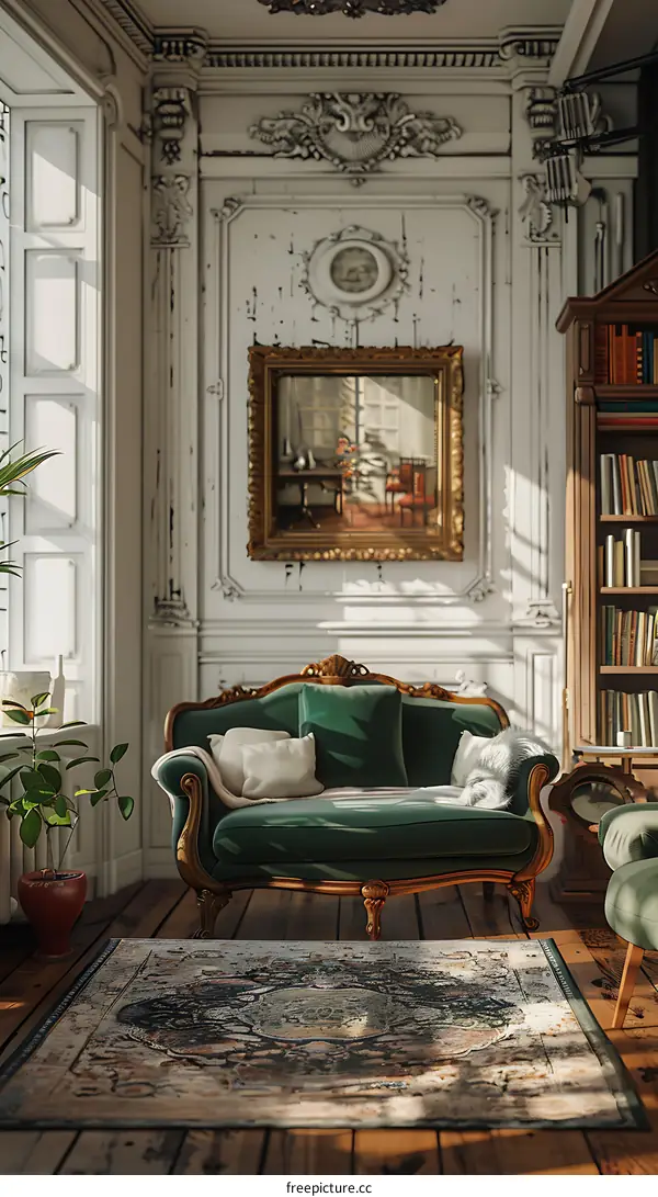 Vintage Interior Living Room