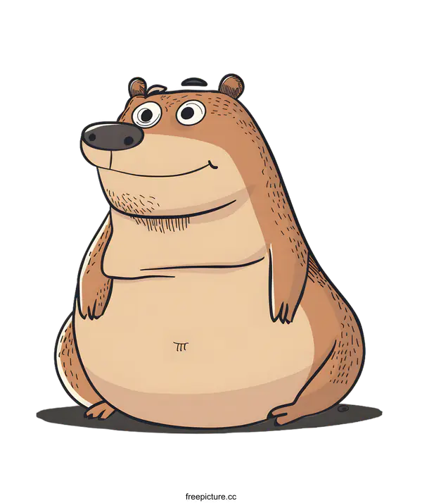 [Transparent Background PNG]Cute Cartoon Bear Illustration