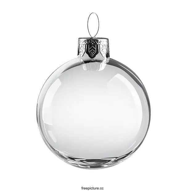 [Transparent Background PNG]Clear Christmas Ornament Decoration