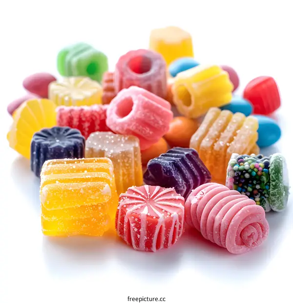Colorful Hard Candies