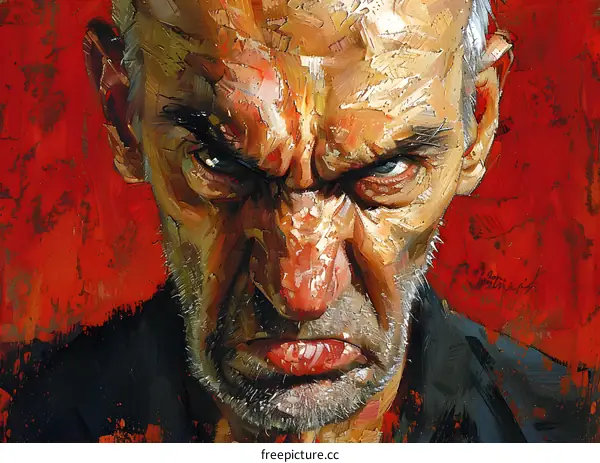 Portrait of an Angry Man