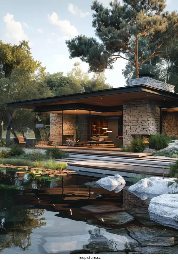 Modern Home Design with Natural Elements