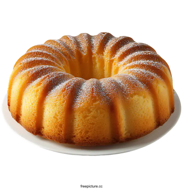 [Transparent Background PNG]Delicious Honeycomb Cake on White Plate