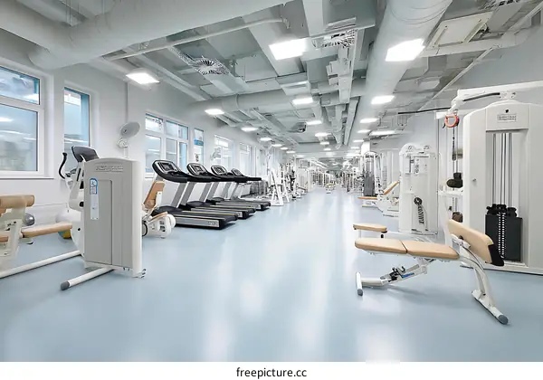 Modern Fitness Center Interior Design