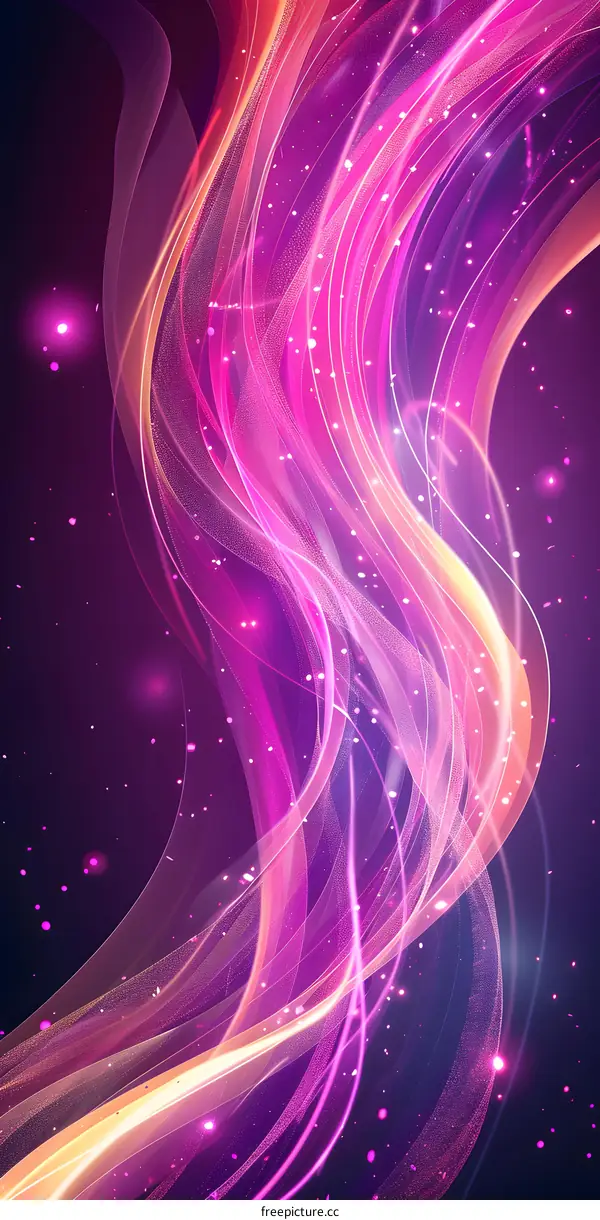 abstract purple pink bright light curves
