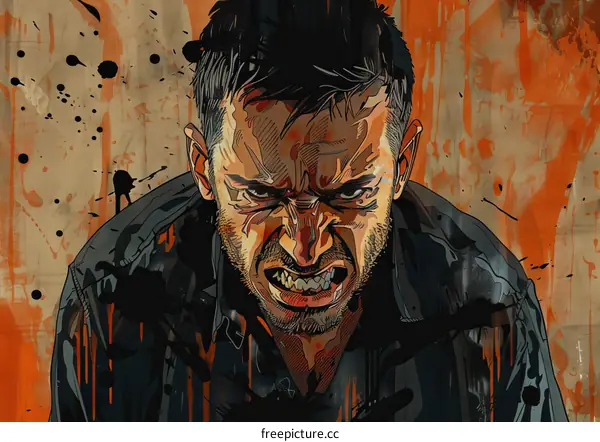 portrait of a man with a beard and a black jacket