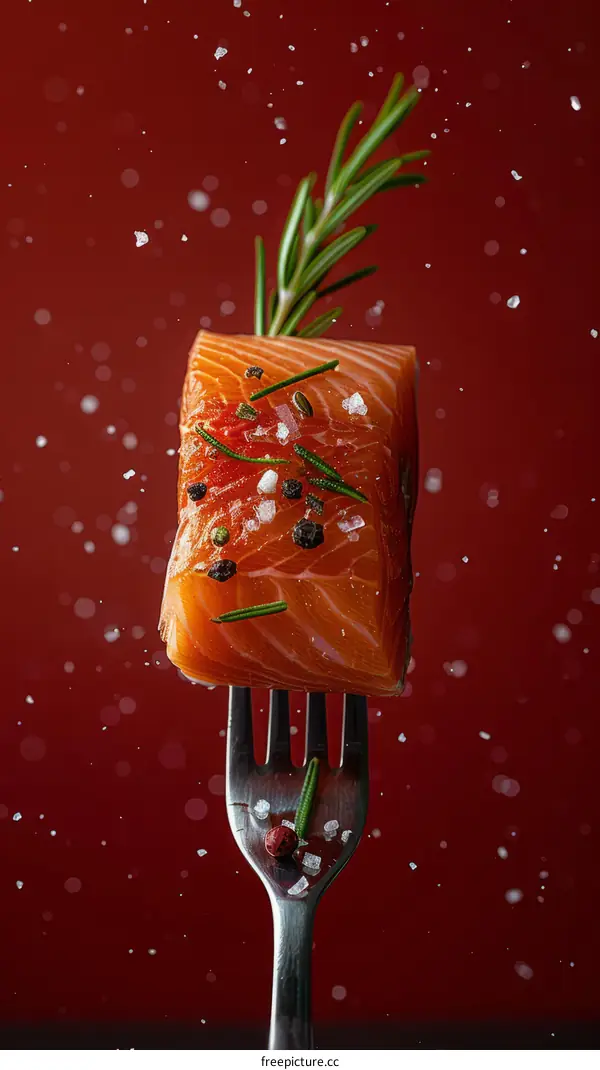 Fresh Salmon Fillet with Rosemary