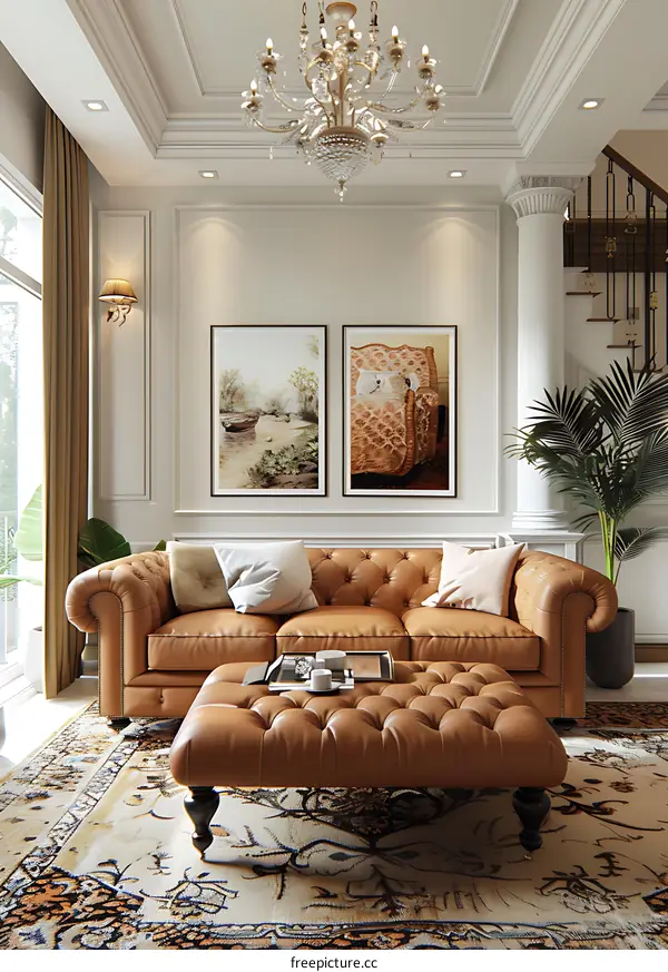 European-style living room