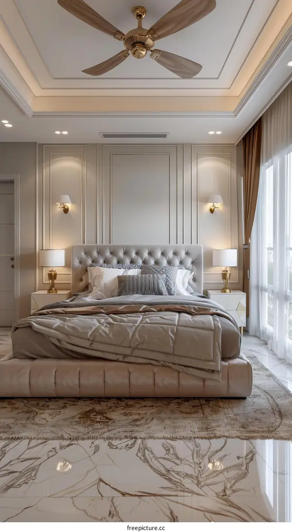 Luxury Bedroom Interior Design with Elegant Furniture