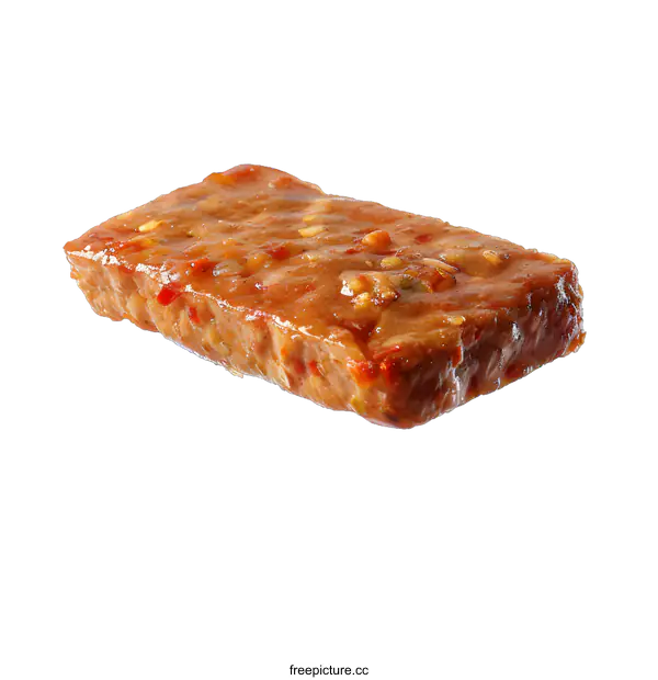 [Transparent Background PNG]Spicy Grilled Fish Cake Isolated on White Background