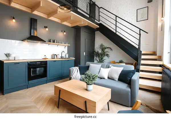 Modern Loft Apartment Interior Design
