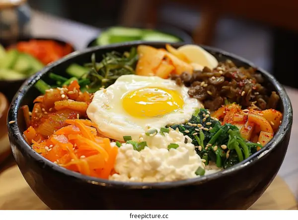 Korean Bibimbap: A Colorful and Delicious Dish