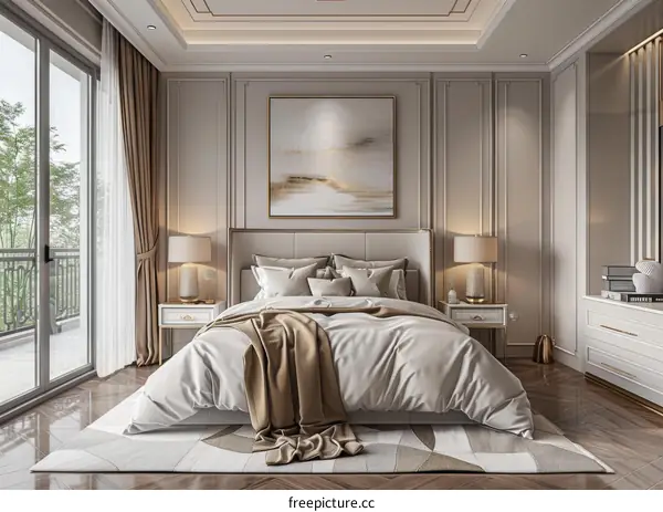 Elegant and Luxurious Bedroom Interior Design