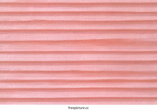 Pink Pleated Fabric Texture
