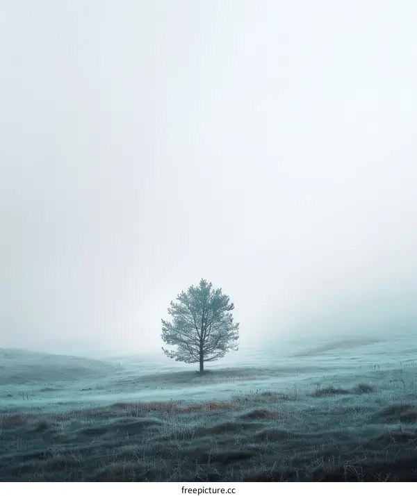 A Solitary Tree in a Field