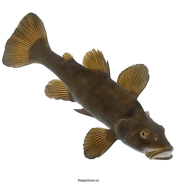 [Transparent Background PNG]Roundhead Sculpin Fish Aquatic Wildlife