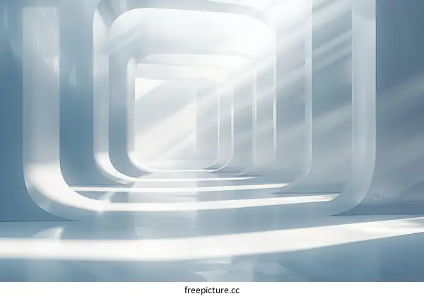 Futuristic Sci-Fi Hallway