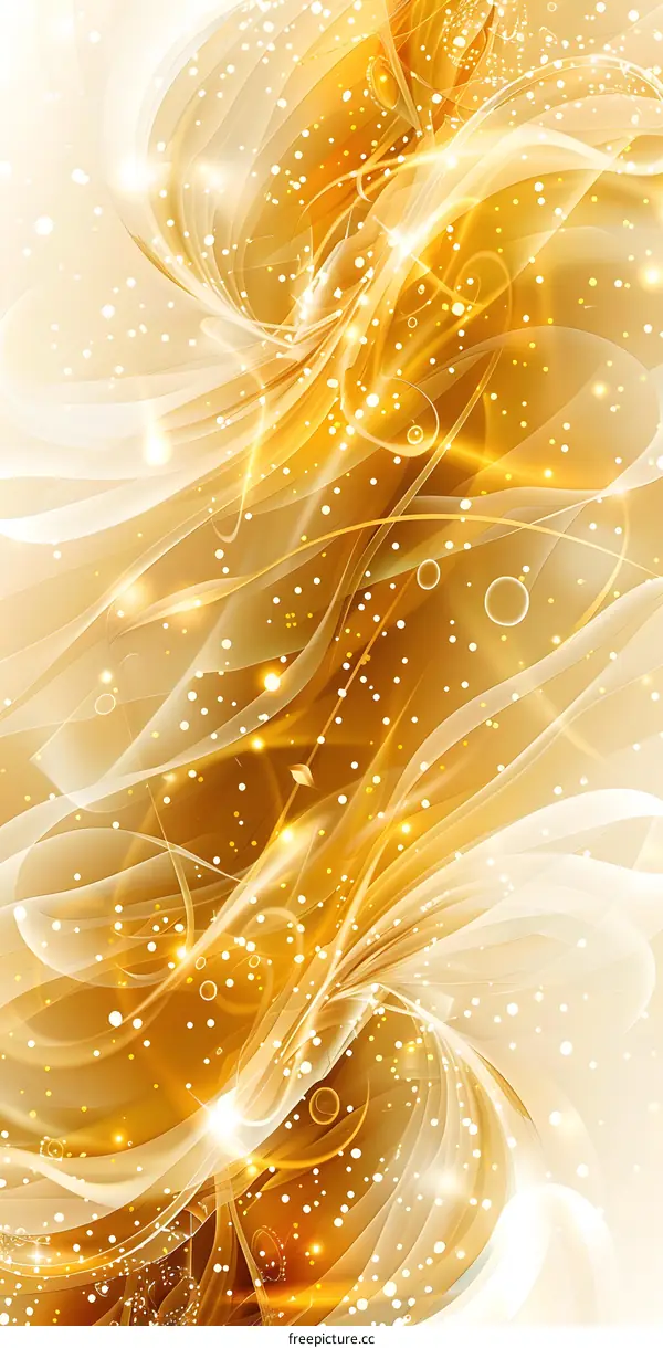 Golden abstract background