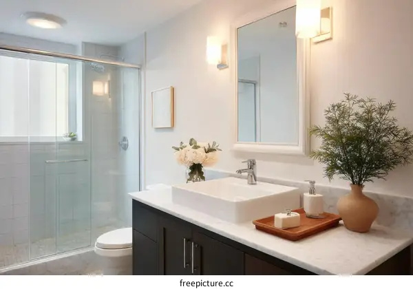 Modern Minimalist Contemporary Bathroom Design