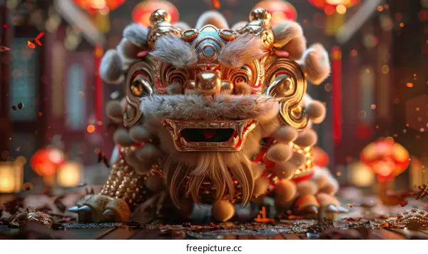 Lion Dance Performance