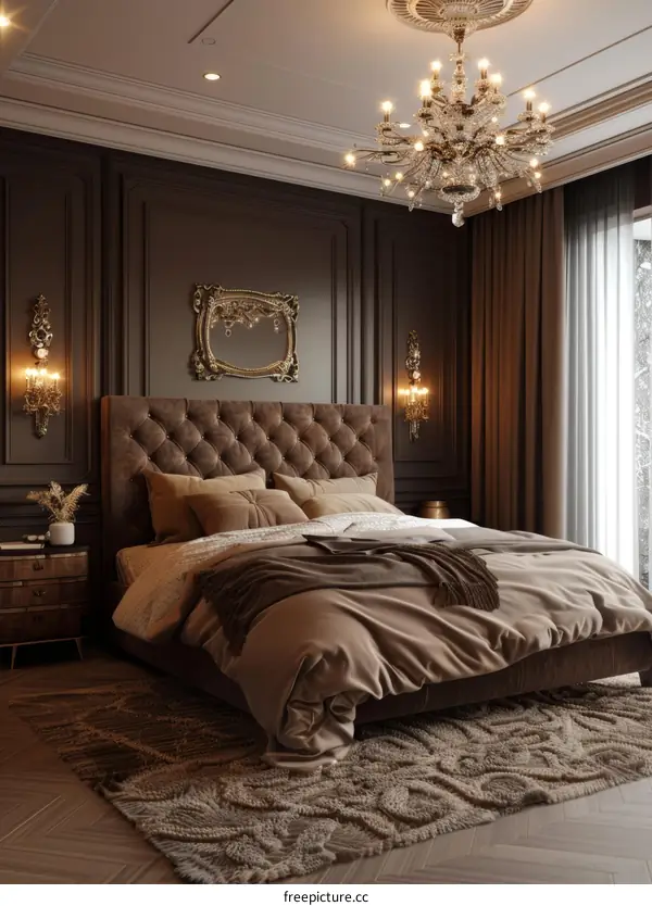 Luxurious Elegant Bedroom Interior Design