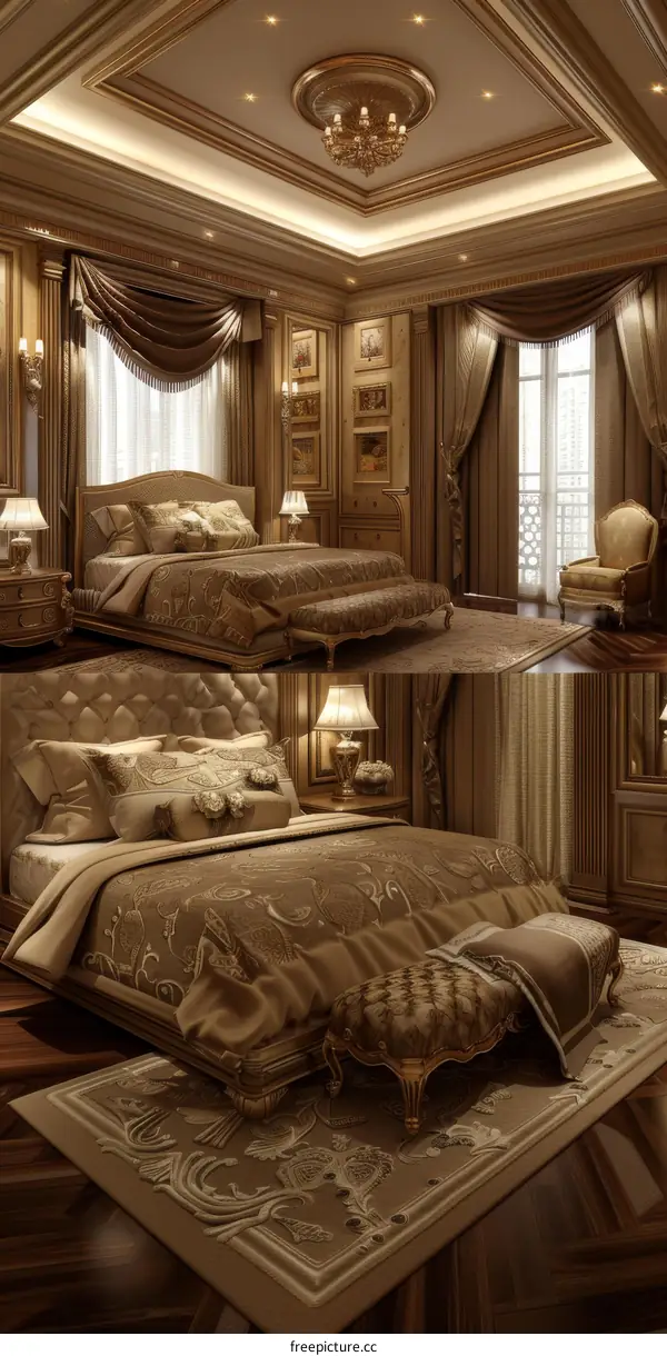 Luxury Master Bedroom Interior Design