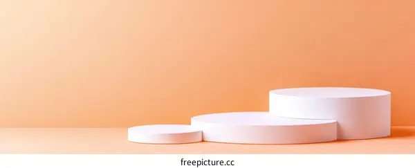 Modern Minimalist Display Podiums