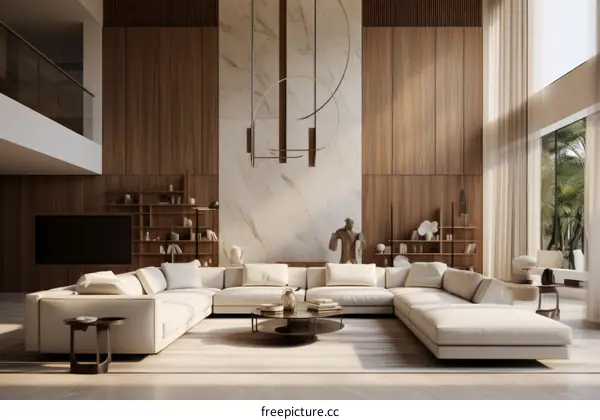 Modern Minimalist Living Room Interior Design