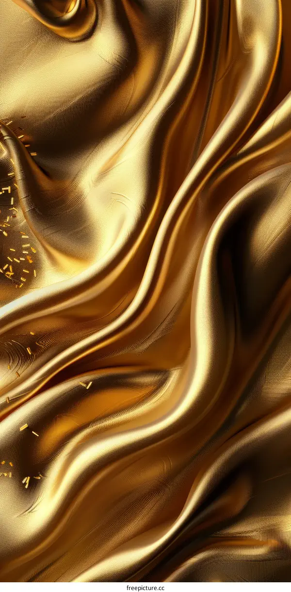 Golden silk