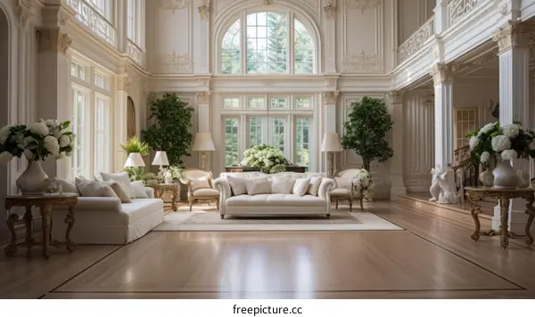 Ornate and Expensive Looking Living Room