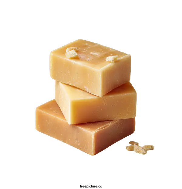 [Transparent Background PNG]Stacked Bar Soap with Crumbs