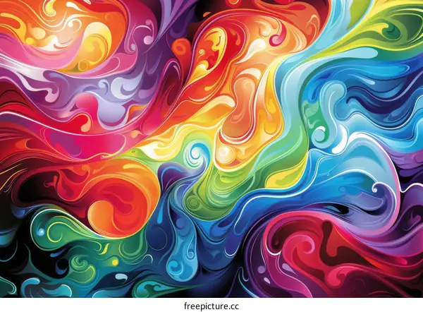 Animated Vivid Artwork