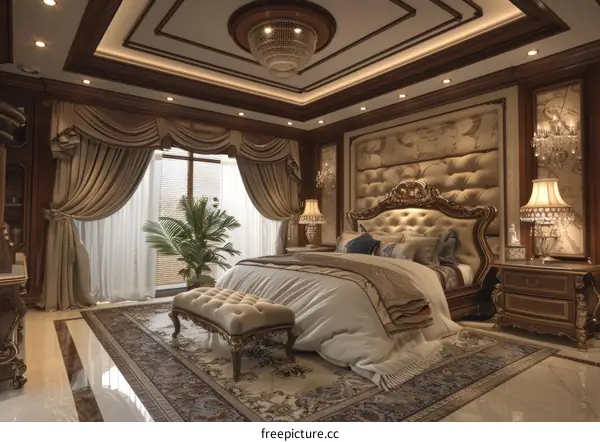 Luxury Classic Bedroom Interior Design