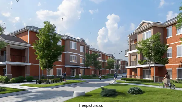 Suburban Family Townhouses