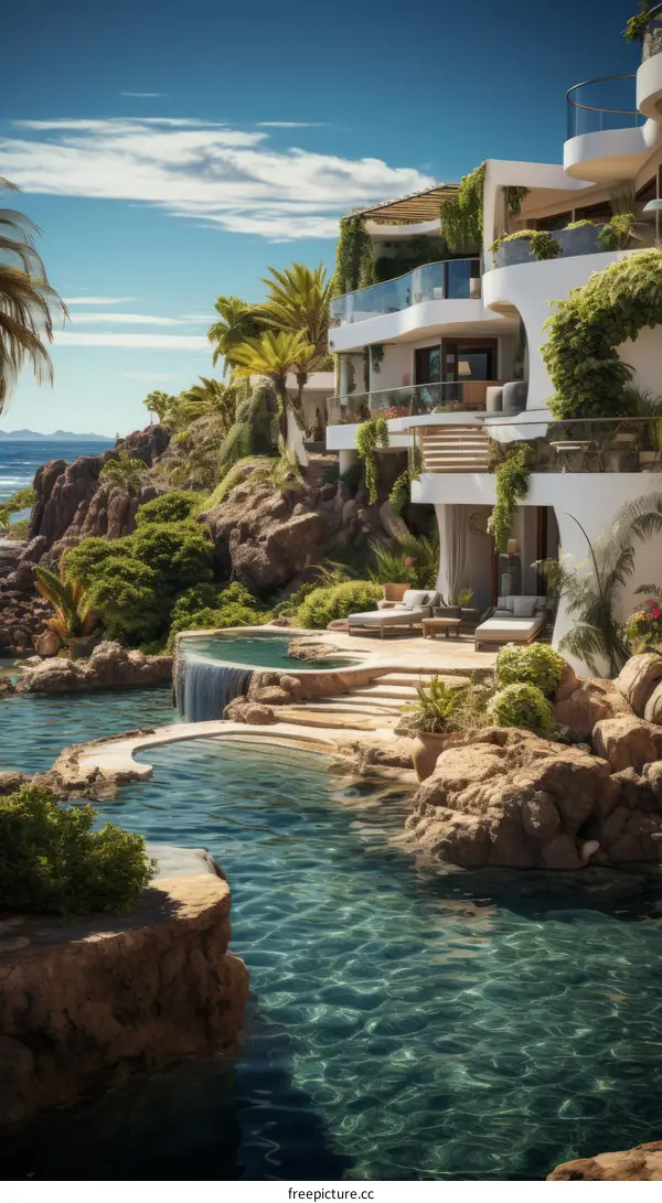 A Stunning Contemporary Villa with Pool and Ocean View