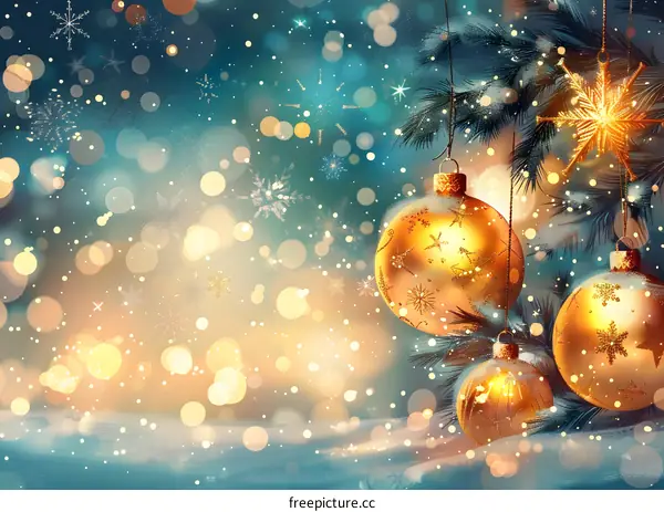 Christmas Tree With Ornaments