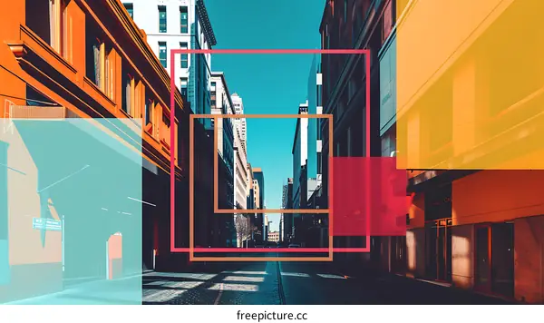 Cityscape Photography with Geometric Shapes