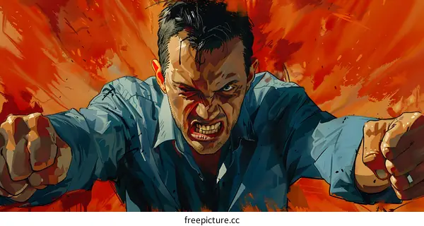 Portrait of an Angry Man