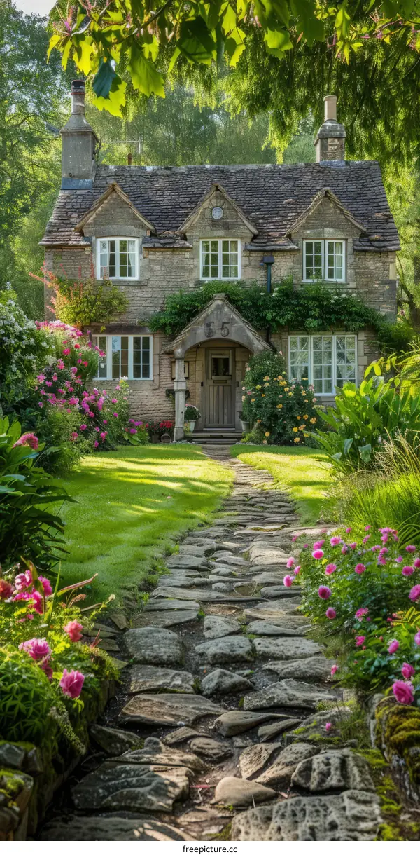 Stone Cottage in the Cotswolds: A Picturesque English Retreat