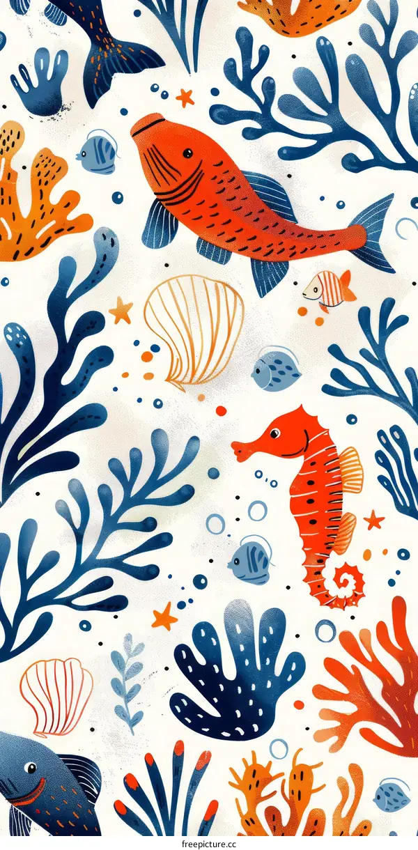 Undersea Creatures and Plants