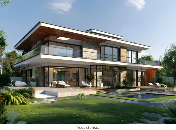 A modern style house