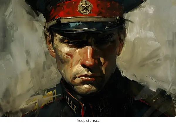 Portrait of a Soviet Officer