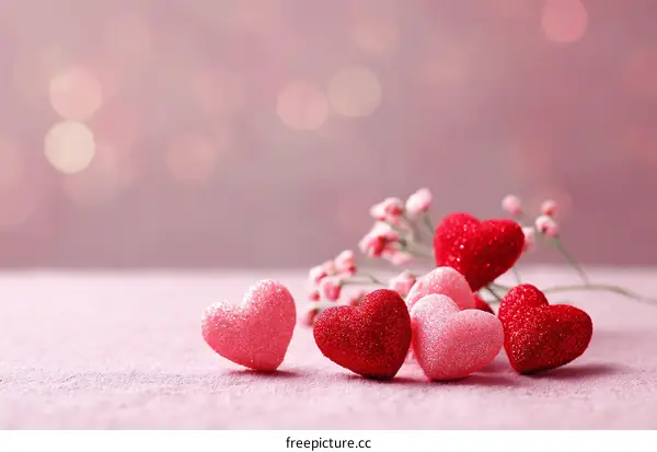 Romantic Valentines Day Heart Decor