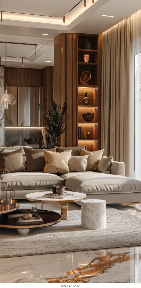 Modern and Minimalist Living Room Design