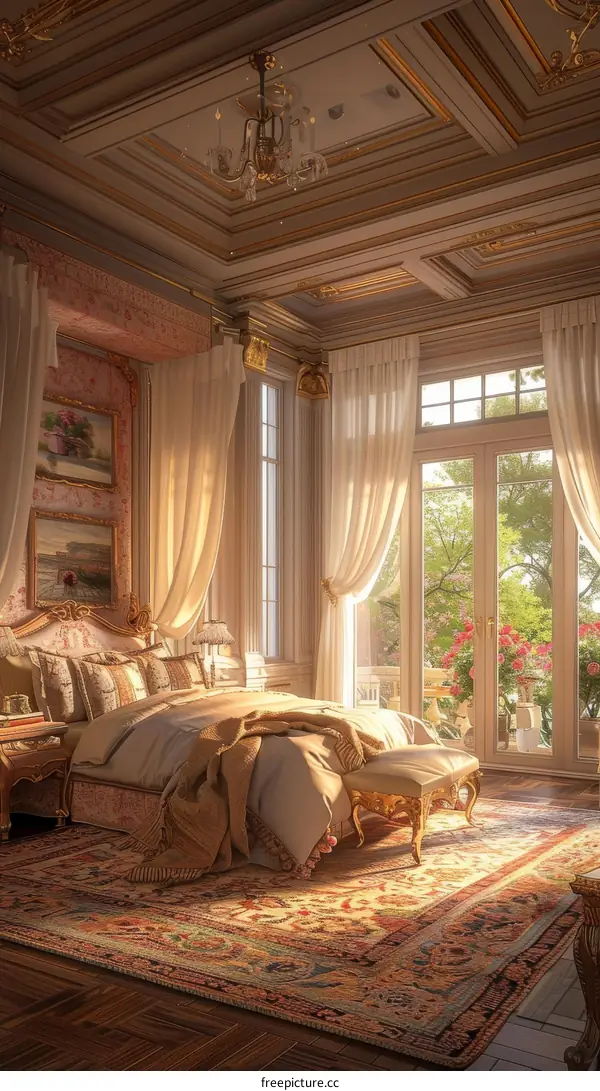 Elegant Classic Bedroom Interior Design
