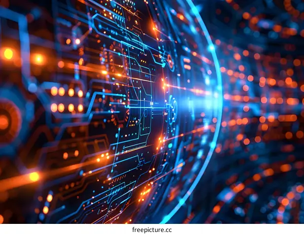 Futuristic Technology Background