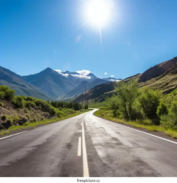 Mountain Road Journey