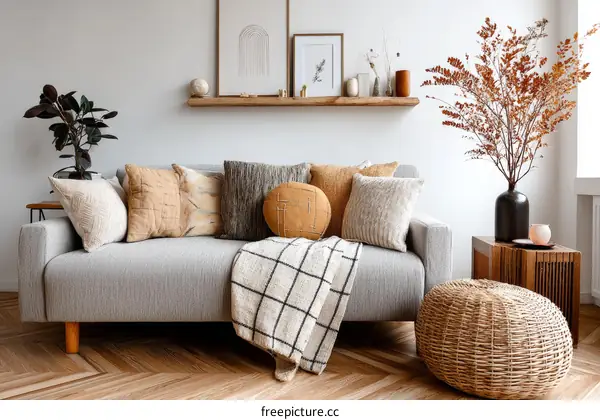 Modern Cozy Living Room Interior Design